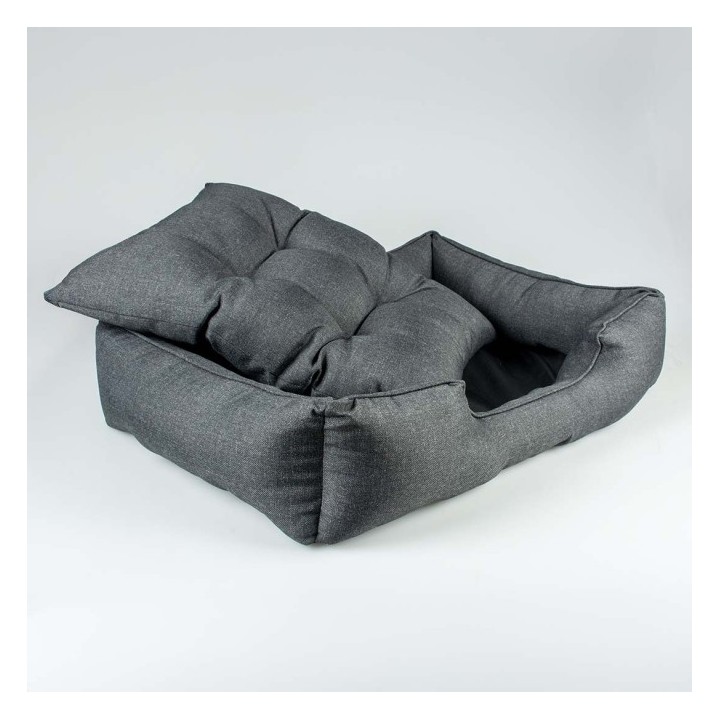 Duvoplus Hundebett Duratex - dunkelgrau - 100x70x20cm