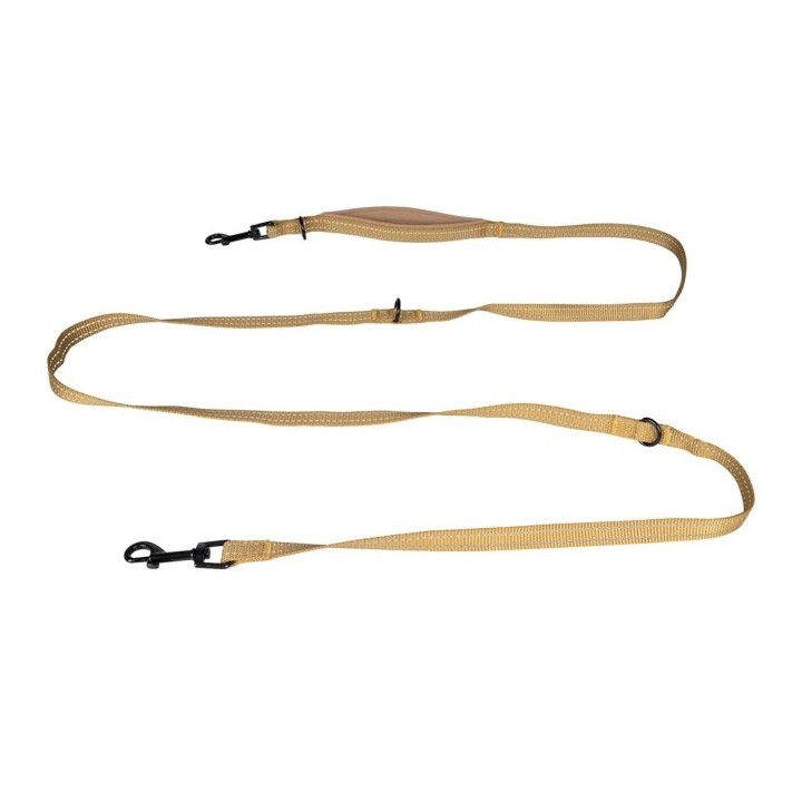 Duvoplus Trainingsleine EXPLOR Ultimate Fit Classic - honey gold - 220cm - 25mm