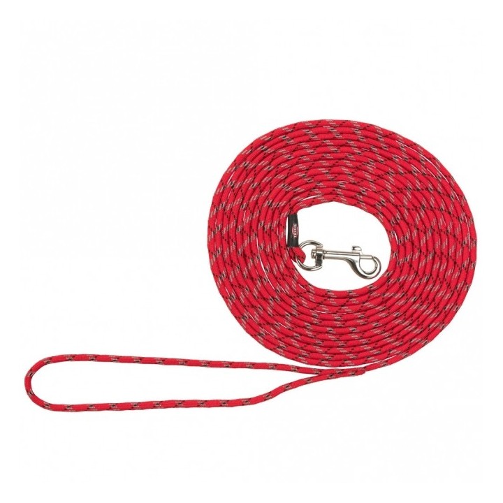 Trixie Junior Welpen-Schleppleine rund - Rot / 4m ø 4mm