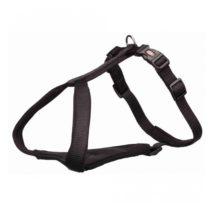 Trixie Premium Y-Geschirr - schwarz - 42-50 cm/15 mm