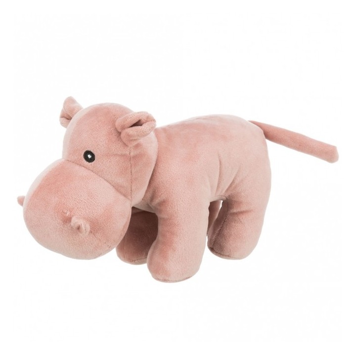 Trixie Hundespielzeug Nilpferd aus Plüsch - 25 cm