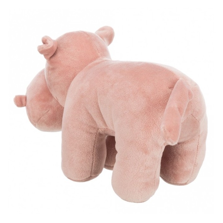 Trixie Hundespielzeug Nilpferd aus Plüsch - 25 cm