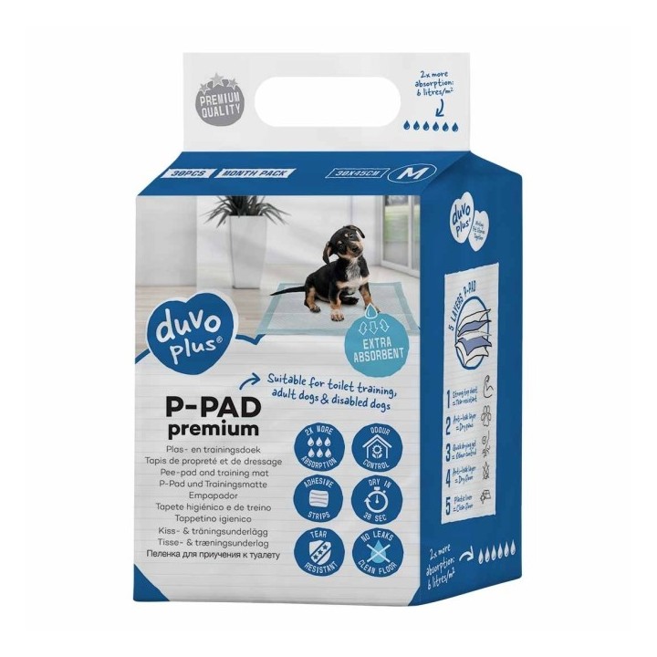 Duvoplus Welpenunterlagen Premium - 7st - 30x45cm