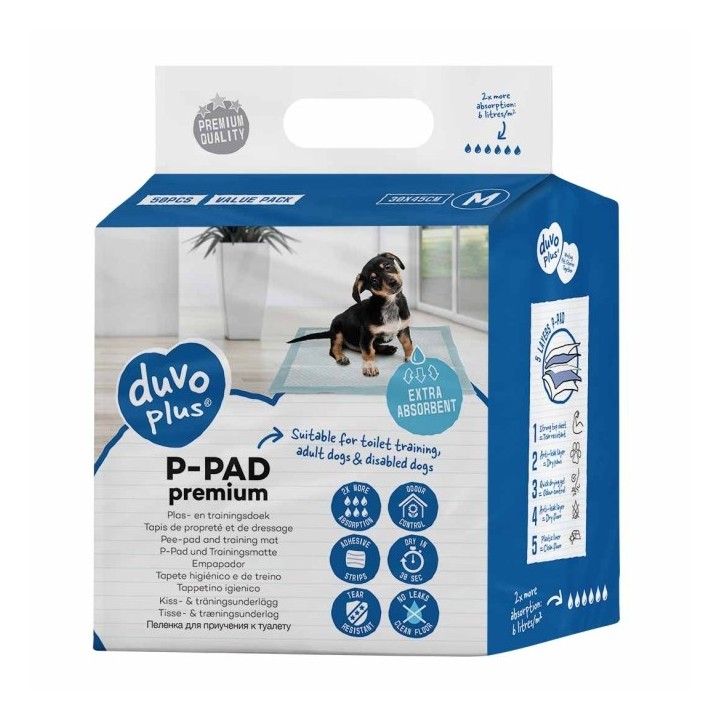 Duvoplus Welpenunterlagen Premium - 30st - 30x45cm