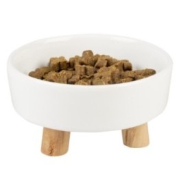Duvoplus Keramiknapf Stone UP Timber - weiß - 200ml - 115x115x6cm