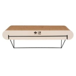 D&D Wandregal aus Pappe David - braun/beige - L - 60x29x24cm