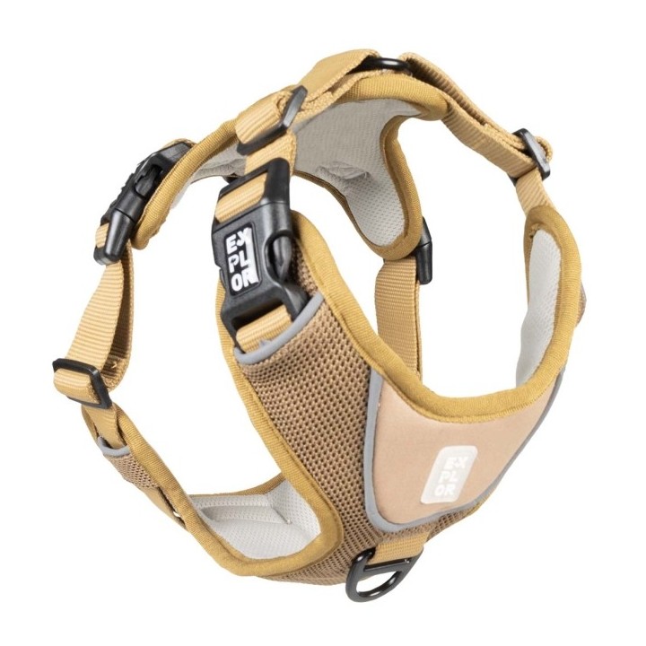 Duvoplus EXPLOR Ultimate Fit No-Pull-Geschirr - honey gold - S - 35-45cm - 40-52cm