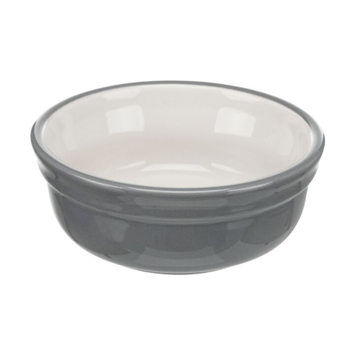 Trixie Napf-Set Keramik/Metall - petrol/grau - 2 × 16 l