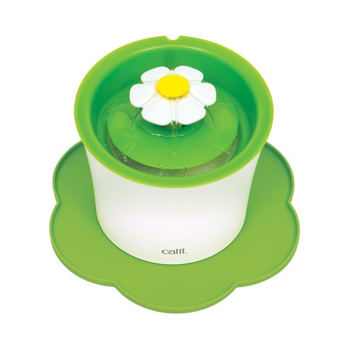 CATIT Silikonmatte Blume - 30 cm - Grün