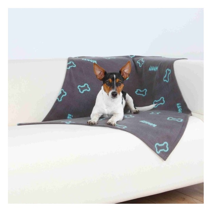 Trixie Fleecedecke Beany - 100 × 70 cm - taupe