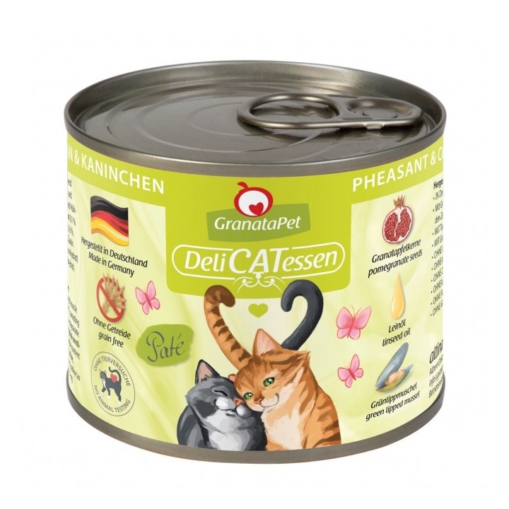 GranataPet Delicatessen Dose Fasan & Kaninchen - 200 g