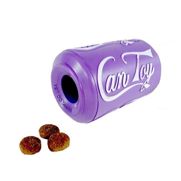 Can Toy Medium aus Naturkautschuk - made in USA - Lila