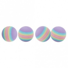Trixie 4 Rainbow-Bälle - 35 cm