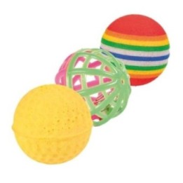 Trixie 3er Set Spielbälle - 35 - 4 cm
