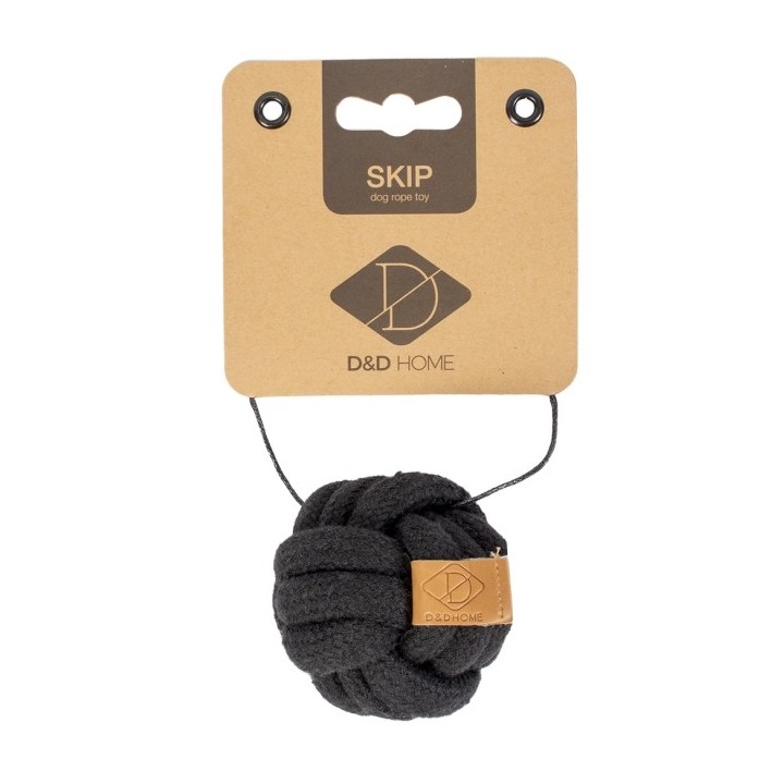 D&D Knotenball Skip - Schwarz - 95cm