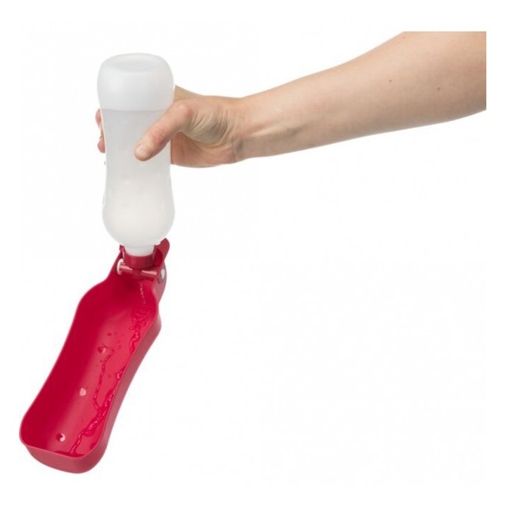 Trixie Flasche mit Trinknapf - 500 ml