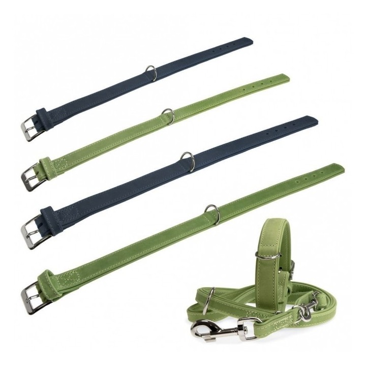 Karlie Buffalo Halsband - Nachtblau - 55cm / 30mm