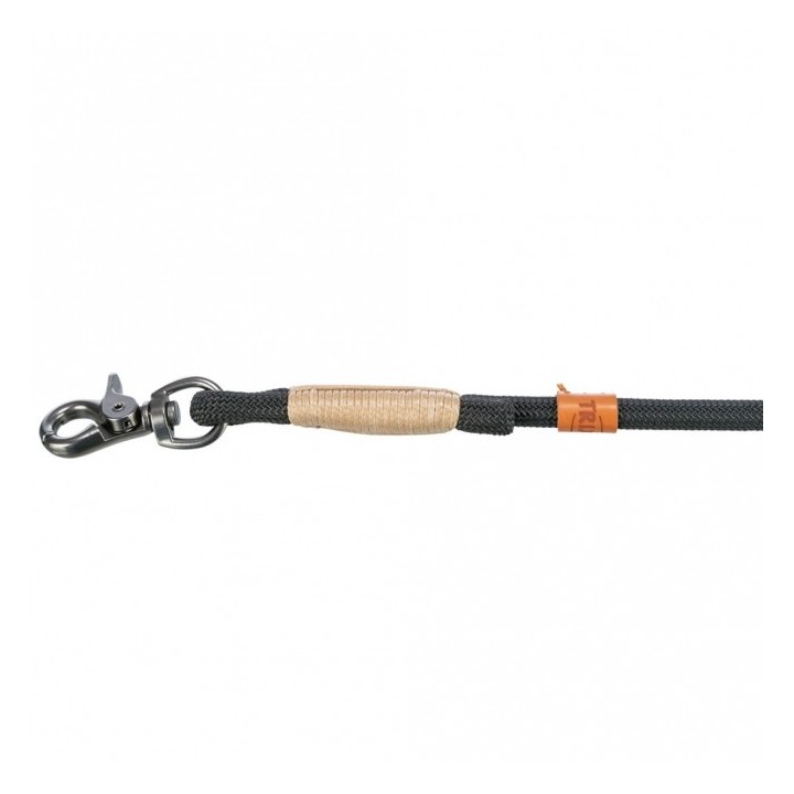 Trixie BE NORDIC Leine - 1 m - schwarz / S-M