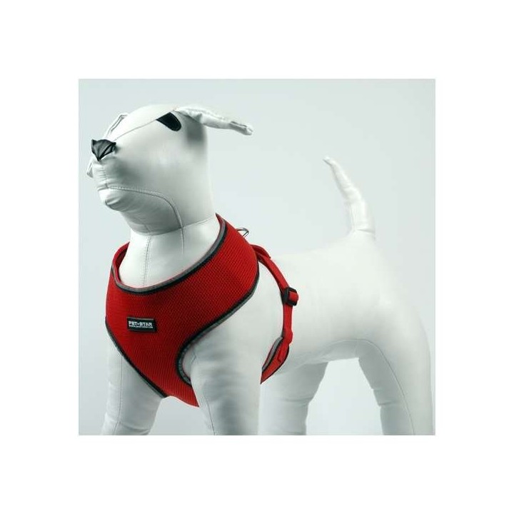 Pet-Star Softgeschirr / Netzgeschirr - Rot - XL