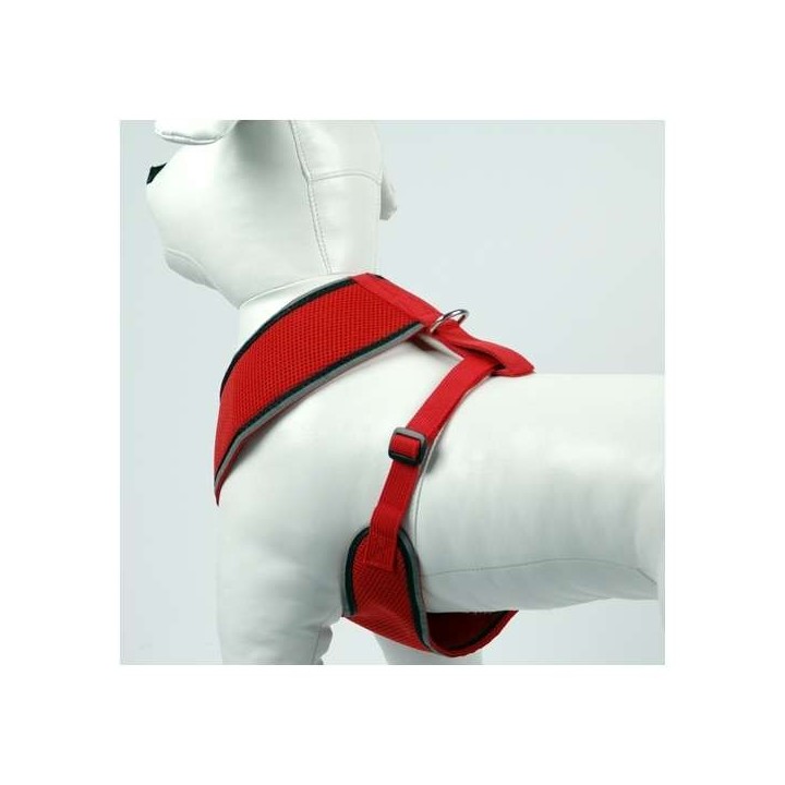 Pet-Star Softgeschirr / Netzgeschirr - Rot - XL