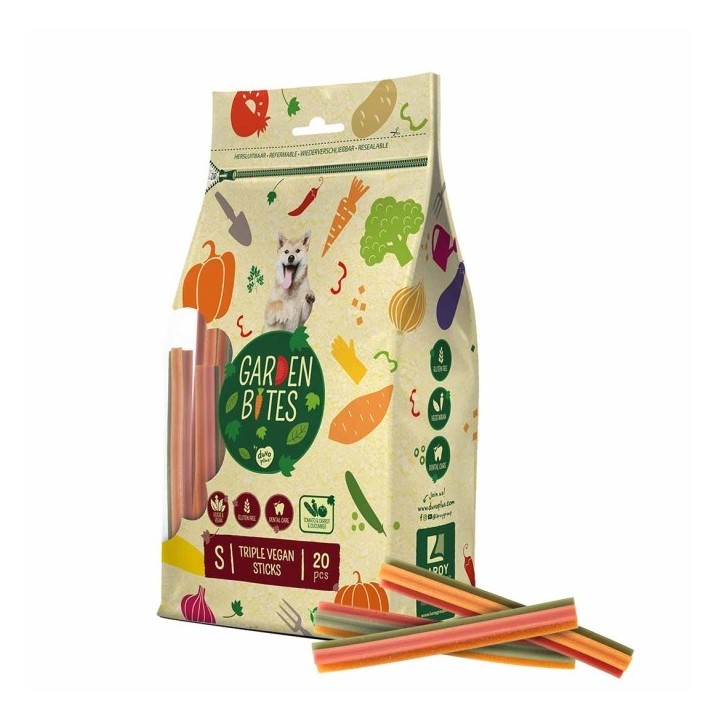 Garden Bites Dreifach Vegane Sticks - S - 13cm / 20 Stück
