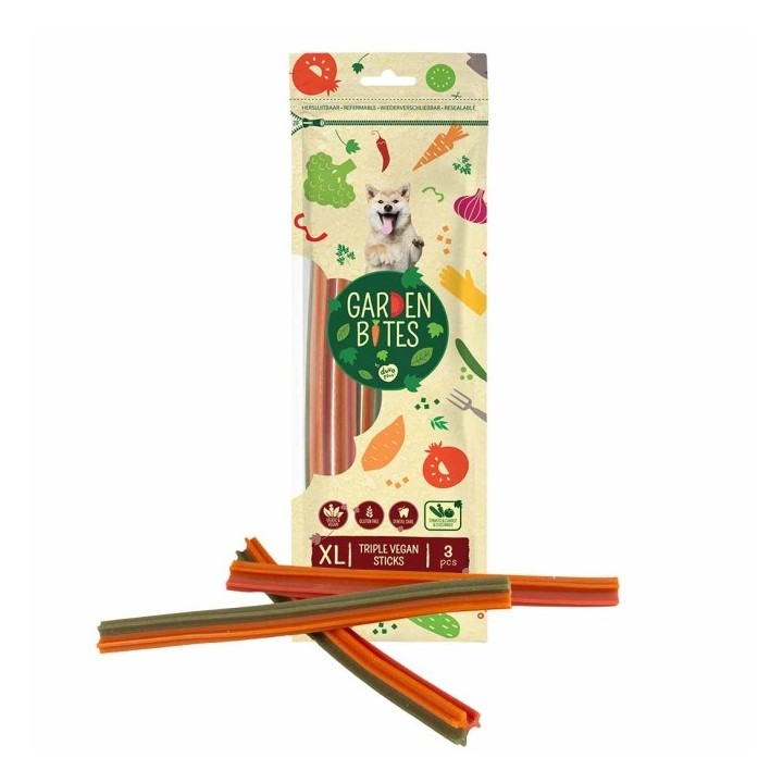 Garden Bites Dreifach Vegane Sticks - M - 15cm / 12 Stück