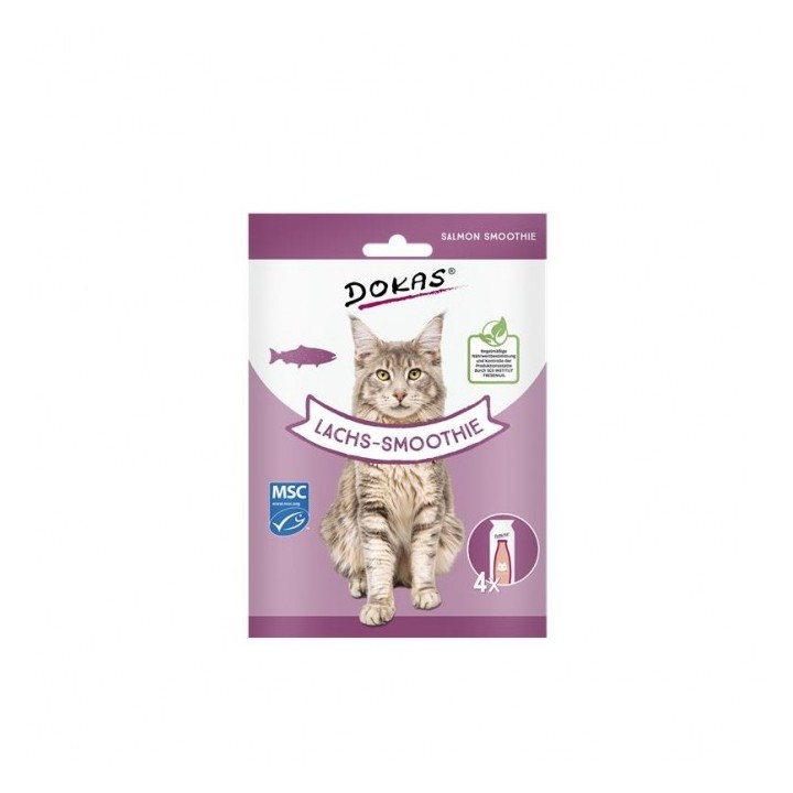 Dokas Cat Snack Lachs-Smoothie 4x30ml