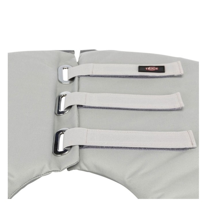 Trixie Schutzkragen - grau - L-XL / 53–56 cm