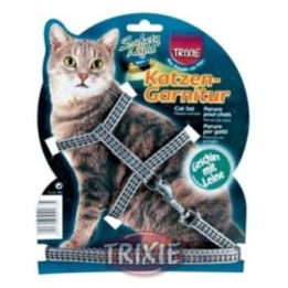 Trixie Katzen-Garnitur mit Leine reflektierend