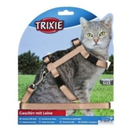 Trixie Katzen-Garnitur mit Leine  Schnappverschlüssen