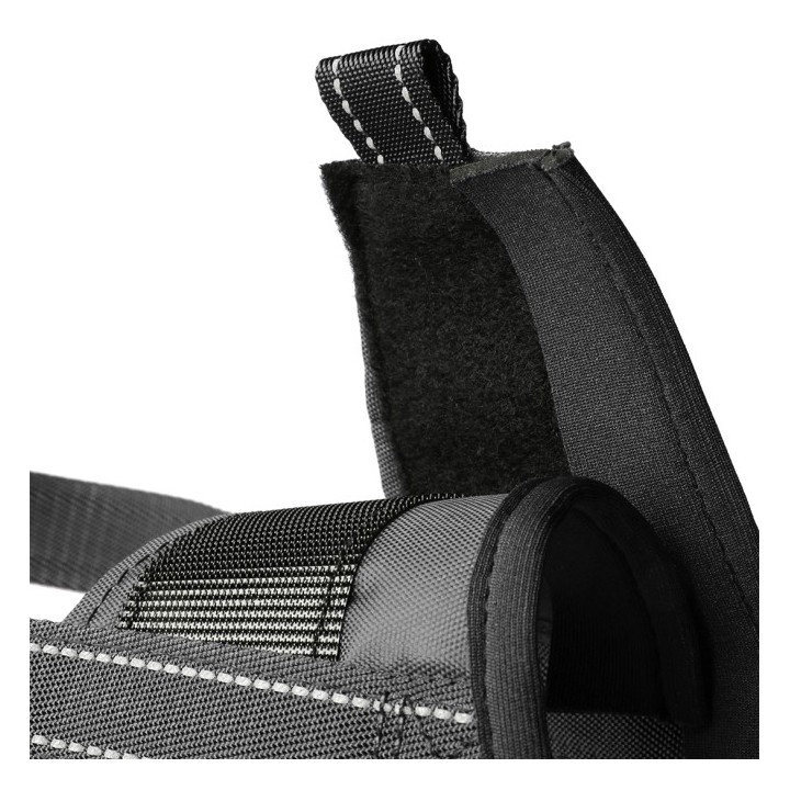 EBI Netz-Maulkorb - schwarz - L - 16-40cm / Ø18-23cm