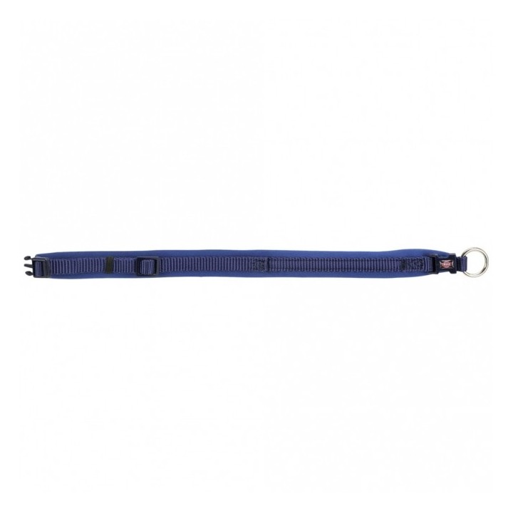 Trixie Premium Halsband extra breite Neopren Polsterung - indigo/royalblau - 27-35 cm/10 mm