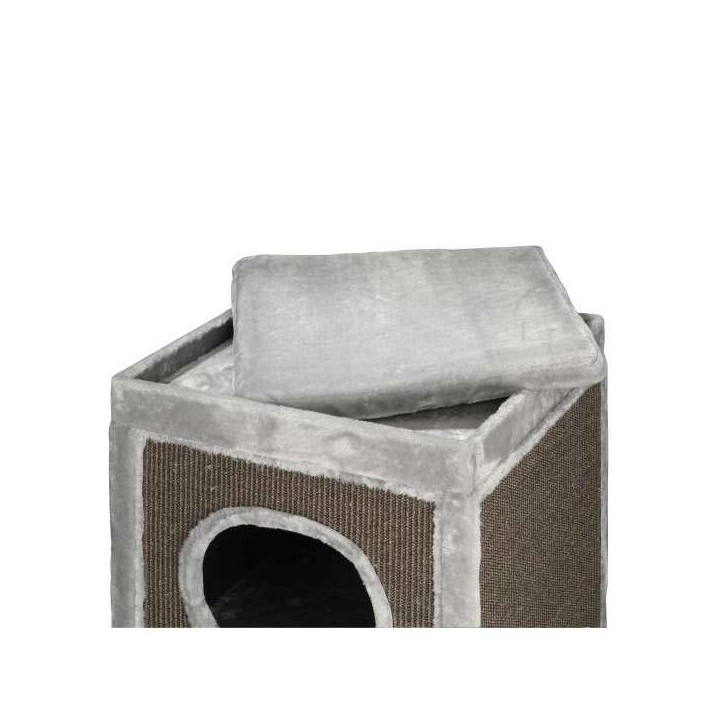 EBI Kratzturm Trend Rockefeller - Hotel des Chats grau - Höhe 120 cm