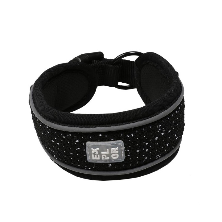 Duvoplus EXPLOR Ultimate Fit Control Halsband Fashion - granite black - S - 34-38cm 