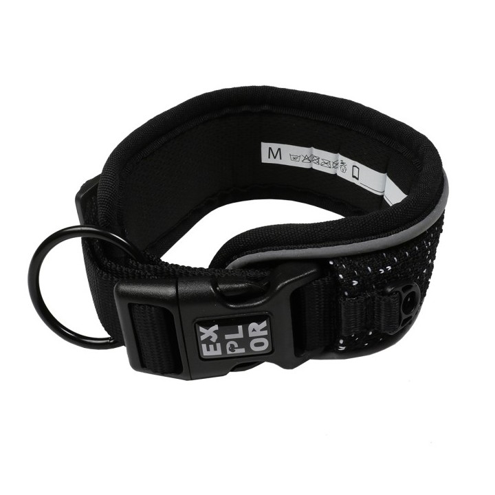 Duvoplus EXPLOR Ultimate Fit Control Halsband Fashion - granite black - XL - 52-61cm