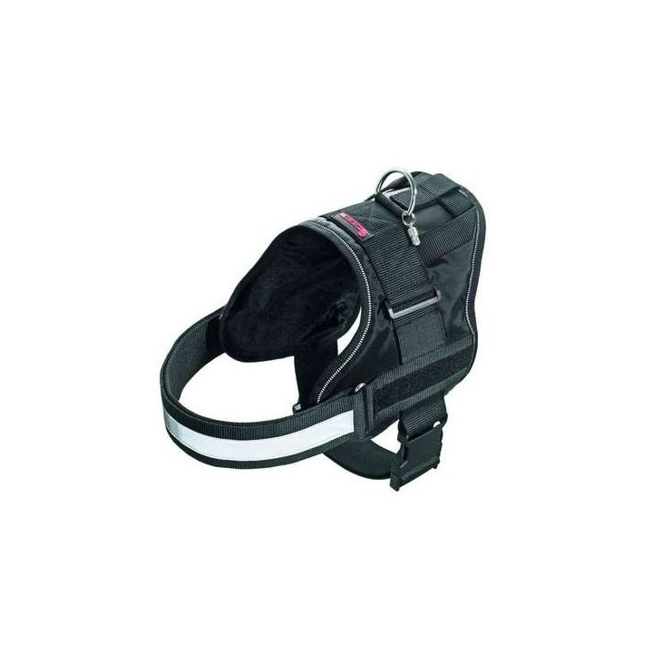Karlie Xtreme No Limit Teflon-Geschirr - Schwarz - 38mm x 58 - 71cm