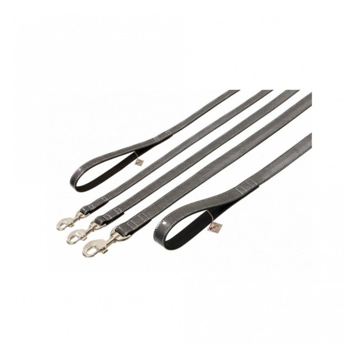 Karlie Buffalo Ultra Leine Black & White - 100 cm / 15 mm