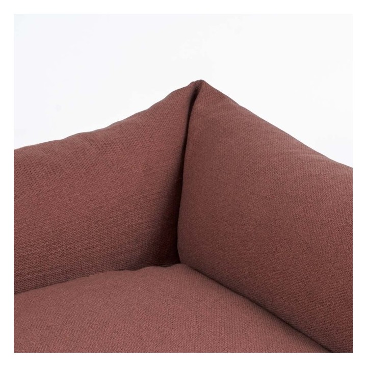 D&D Hundebett Eden - maroon - 110x95x25cm