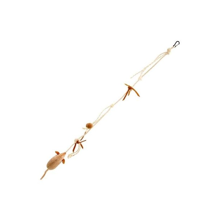 Karlie Sisal Fleety Maus - 64 cm