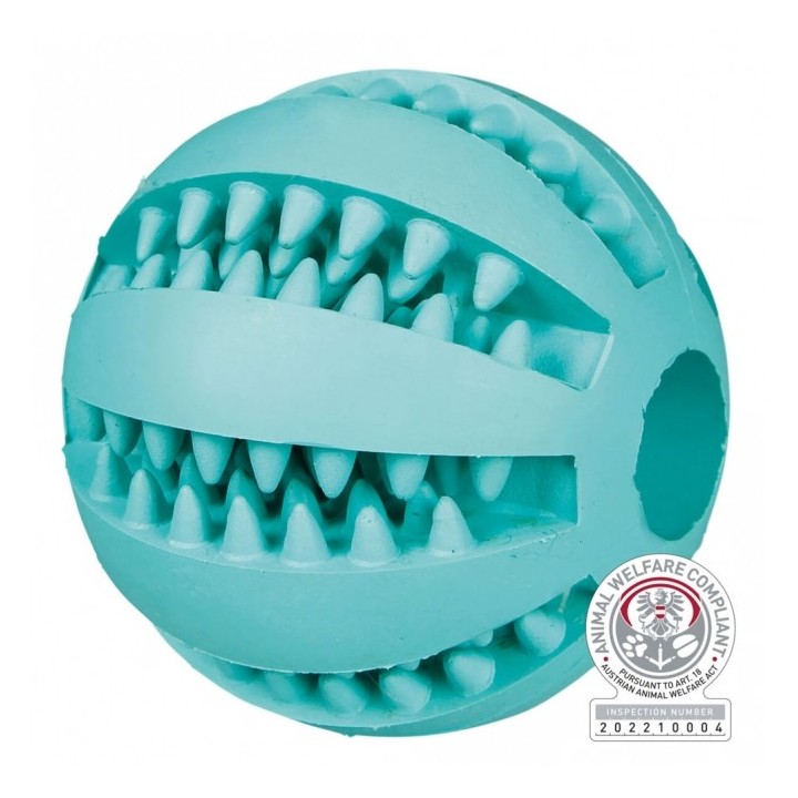 Trixie Denta Fun Ball mit Minzgeschmack - 6 cm