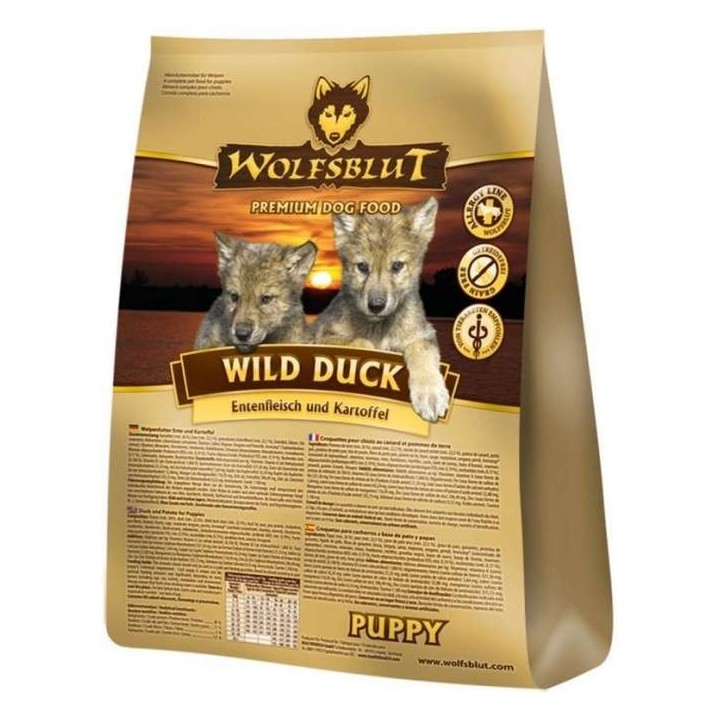 Wolfsblut Wild Duck Puppy - 125 kg