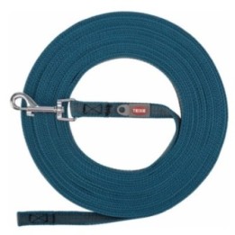 Trixie Schleppleine gummiert - petrol - 15 m/15 mm