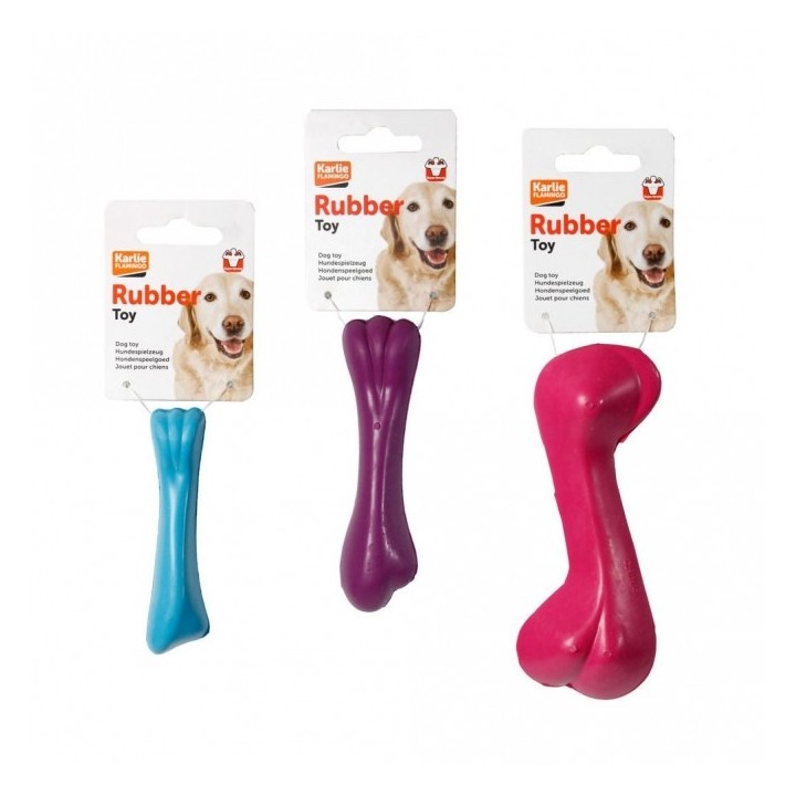 Karlie Flamingo Vollgummi-Knochen - 12 cm