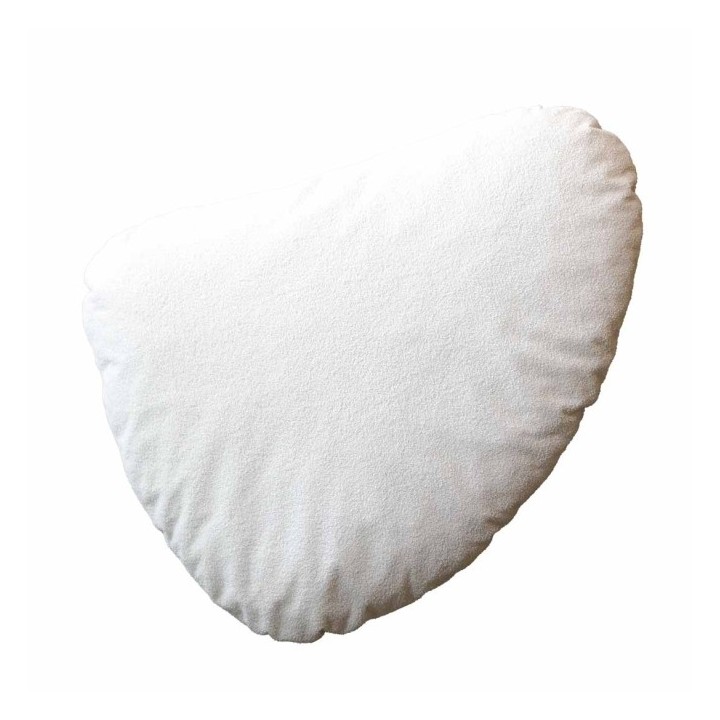 D&D Kissen Pebble - weiß - 104x69x26cm
