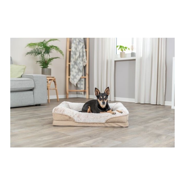 Trixie Vital Bett Lino Soft - beige - 90 × 65 cm