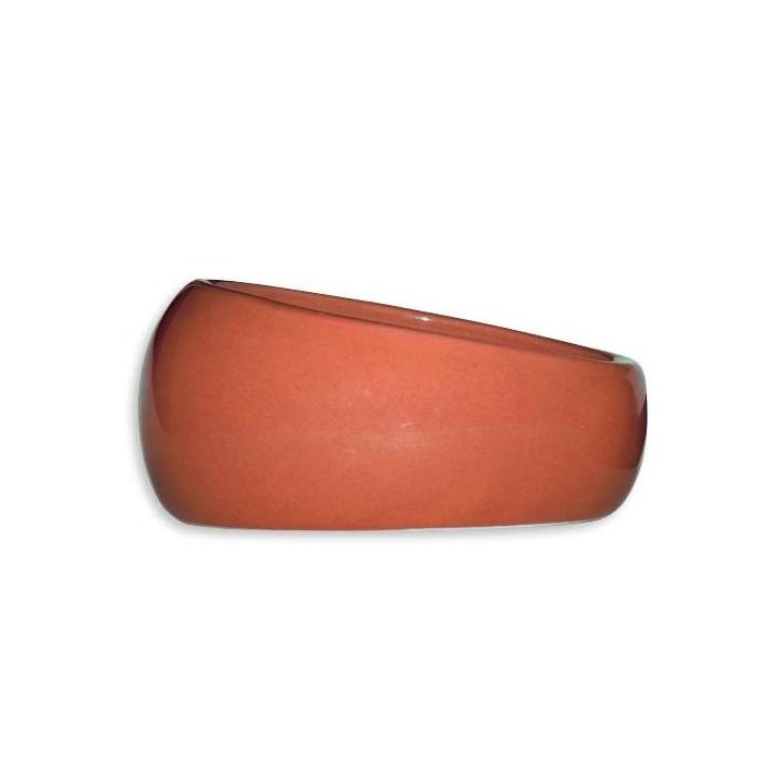 LIVING WORLD Ergonomischer Nagernapf groß terracotta