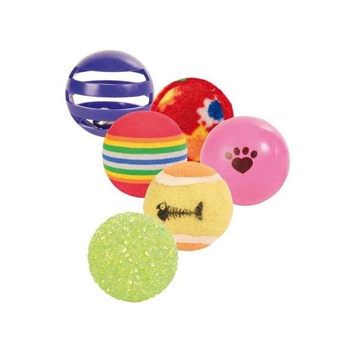 Trixie 6er Set Spielbälle