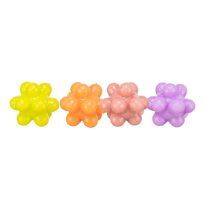 Trixie 4 Noppenbälle aus Gummi - 3 cm