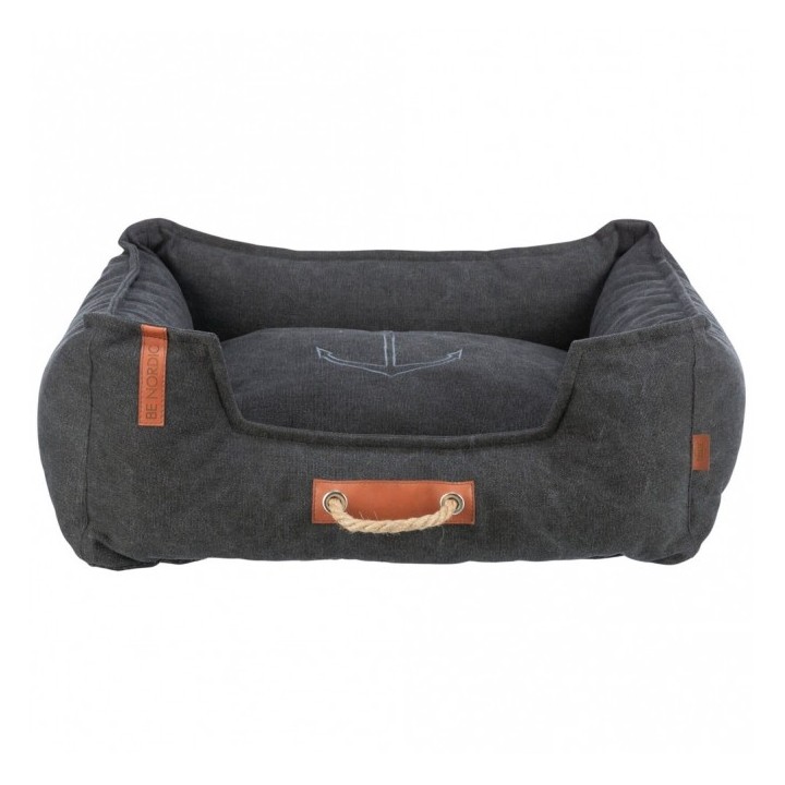 Trixie BE NORDIC Bett Föhr - Schwarz - 60 × 50 cm