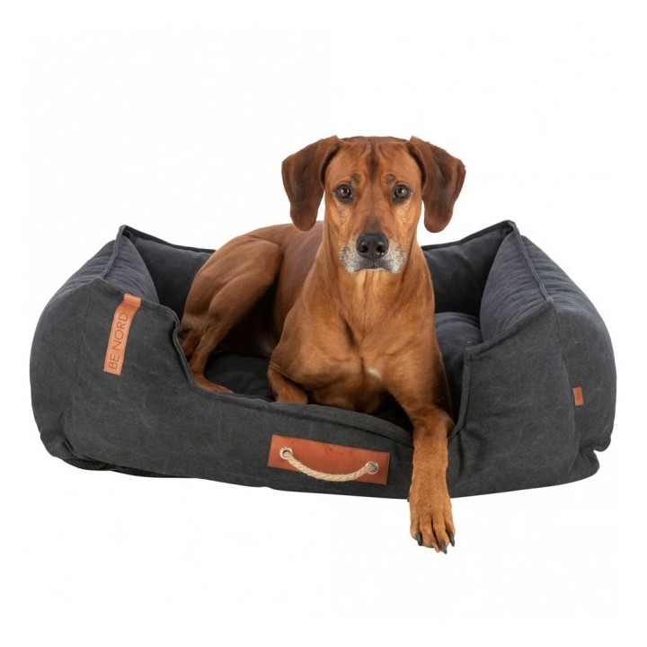 Trixie BE NORDIC Bett Föhr - Schwarz - 60 × 50 cm